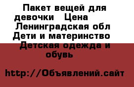 Пакет вещей для девочки › Цена ­ 600 - Ленинградская обл. Дети и материнство » Детская одежда и обувь   